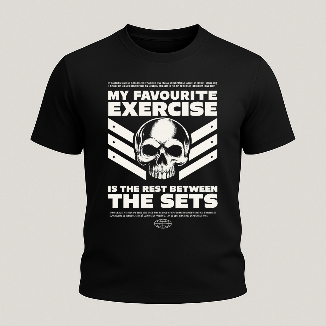 Rest Between Sets - Black