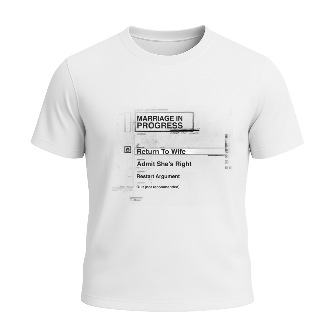 MARRIAGE IN PROGRESS – GAME OVER EDITION