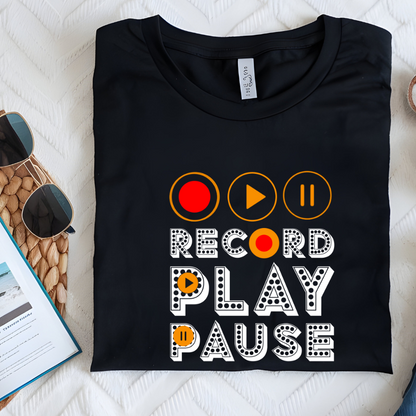 Record. Play. Pause.