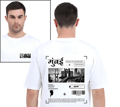 Mumbai White(Oversized Back)